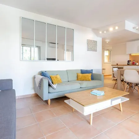 Palm 3 Bdr With Terrasse & Parking Close Beaches 칸느
