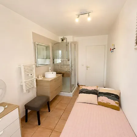 Palm 3 Bdr With Terrasse & Parking Close Beaches Cannes